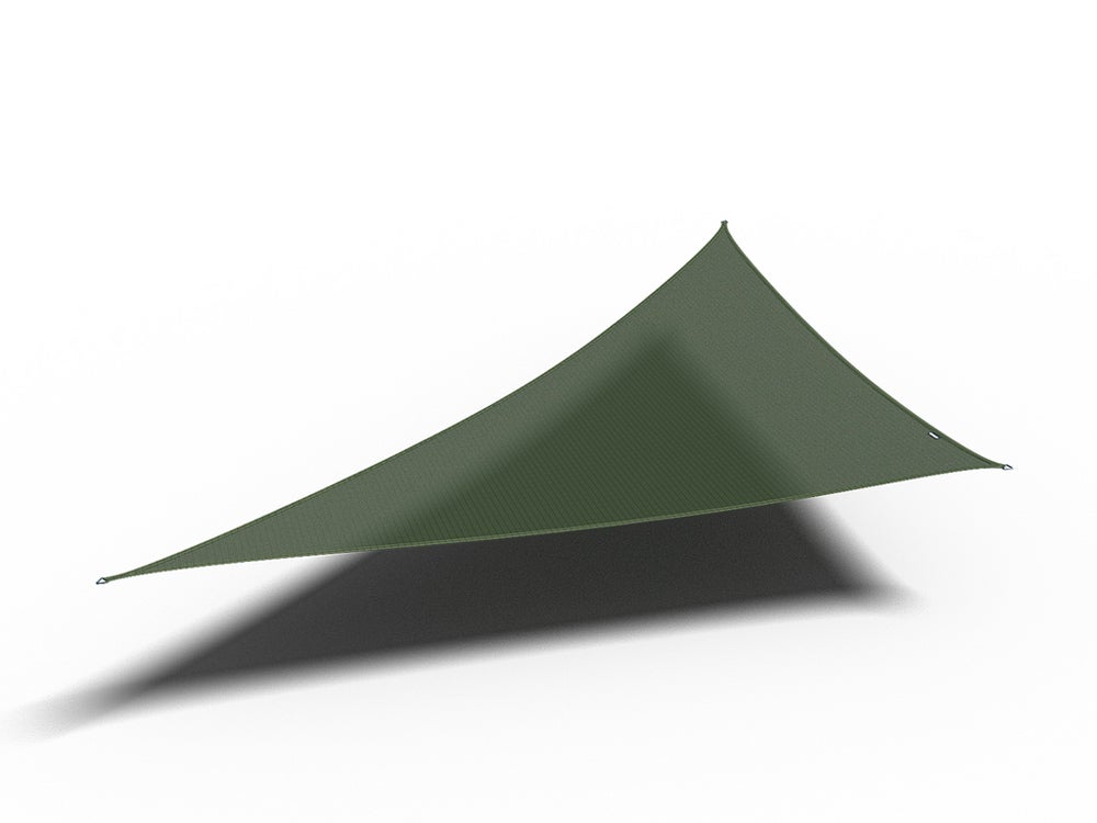 ColourTree CTAPT14 Voile D'ombrage Triangulaire Blanc Droit