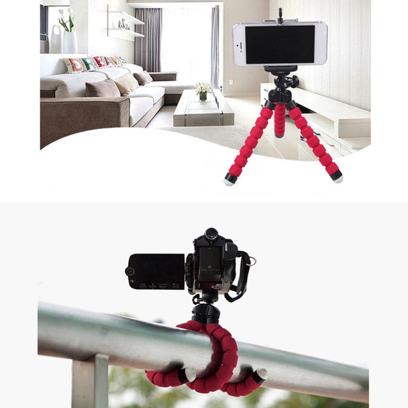Perche à Selfie Trépied Avec Télécommande - Extensible Jusqu'à 75 Cm, Stabilisateur - Pour Photos, Vidéos, Sport, Streaming
