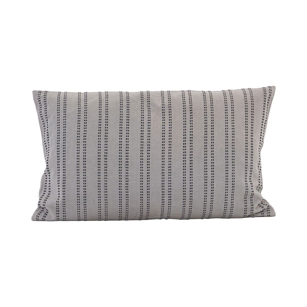 Housse de Coussin Rectangulaire 35 x 50cm - Interalli Laine Gris