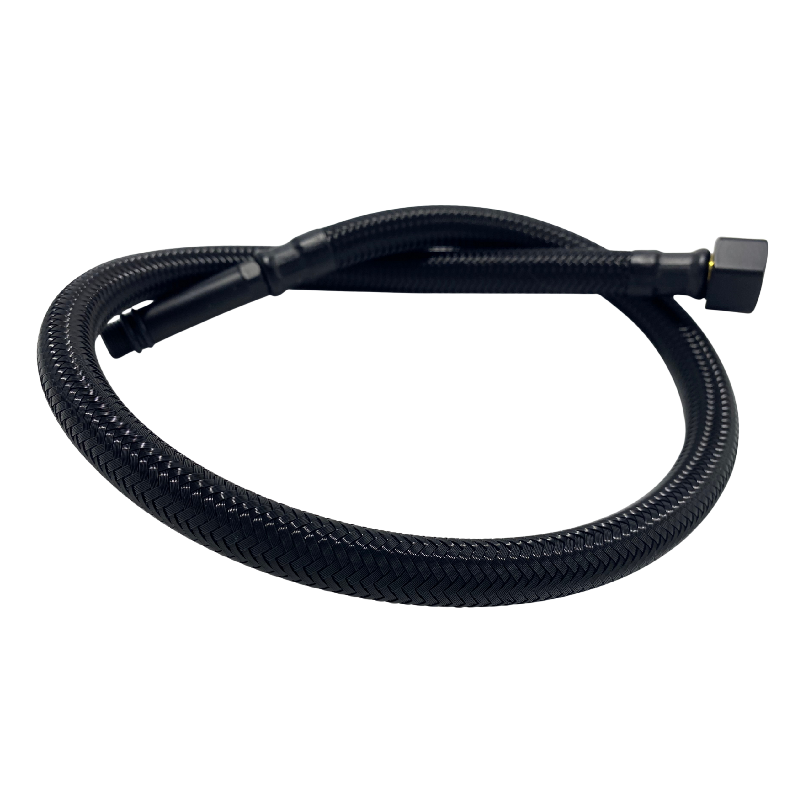 Balneo Wężyk Zasilający Do Baterii 3/8" x M10 30 cm Wąż PEX Czarny Trwały