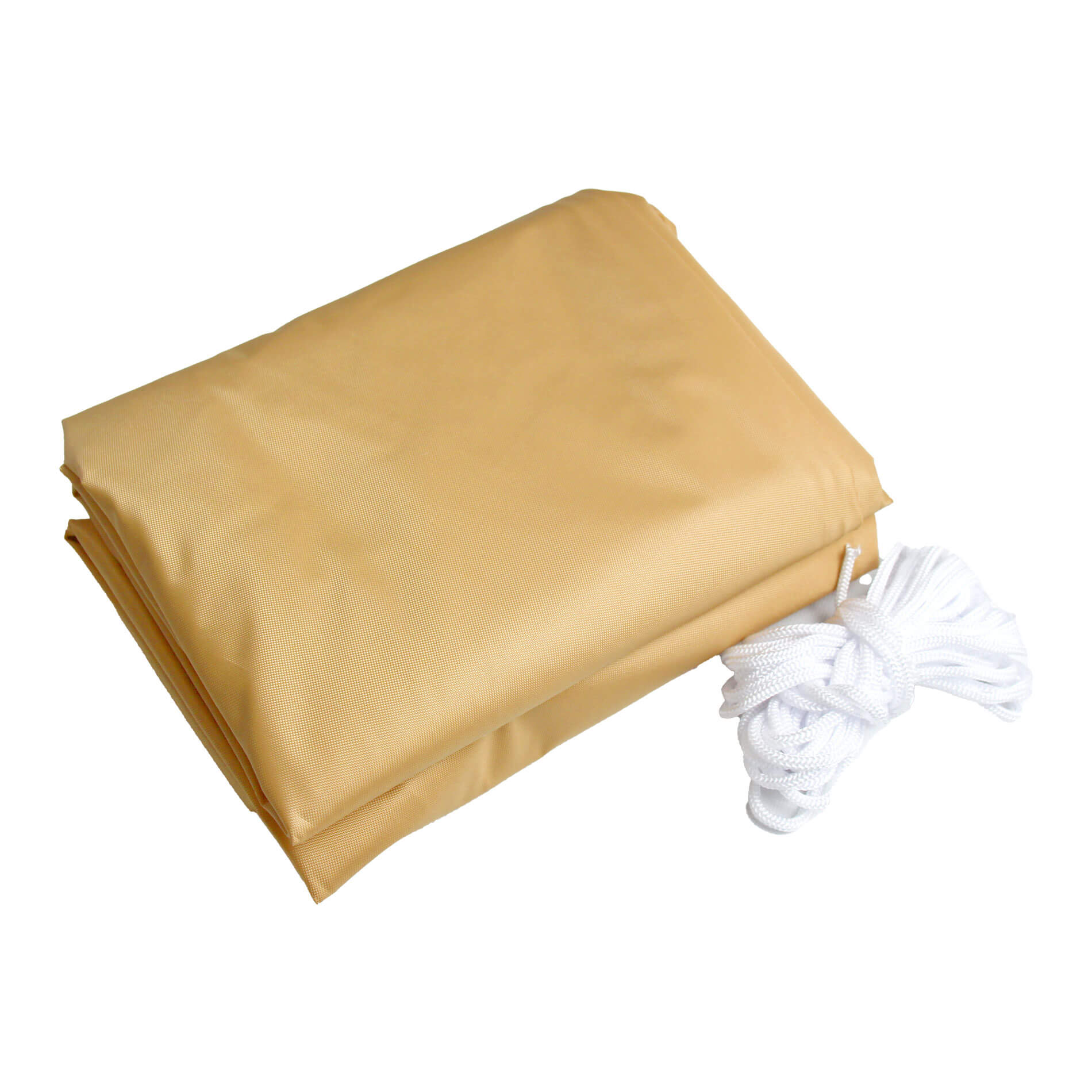 Voile d'ombrage Rebecca Mobili Rhus 300x300x300 Polyester Imperméable Acier Beige Foncé - 5