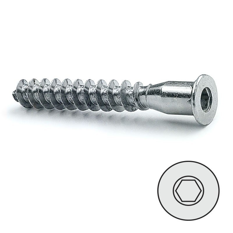 Tornillos De Madera Autorroscantes M3 10 Mm - 100 Unidades, Zinc Plateado, Para Proyectos De Bricolaje Y Carpintería