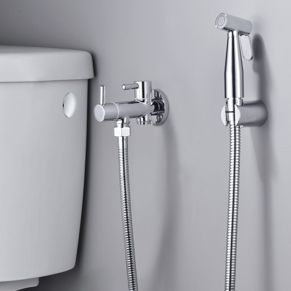 Grifo Higienico Grifo Bidet Para Wc Ducha Inodoro Leroy Grifo Para