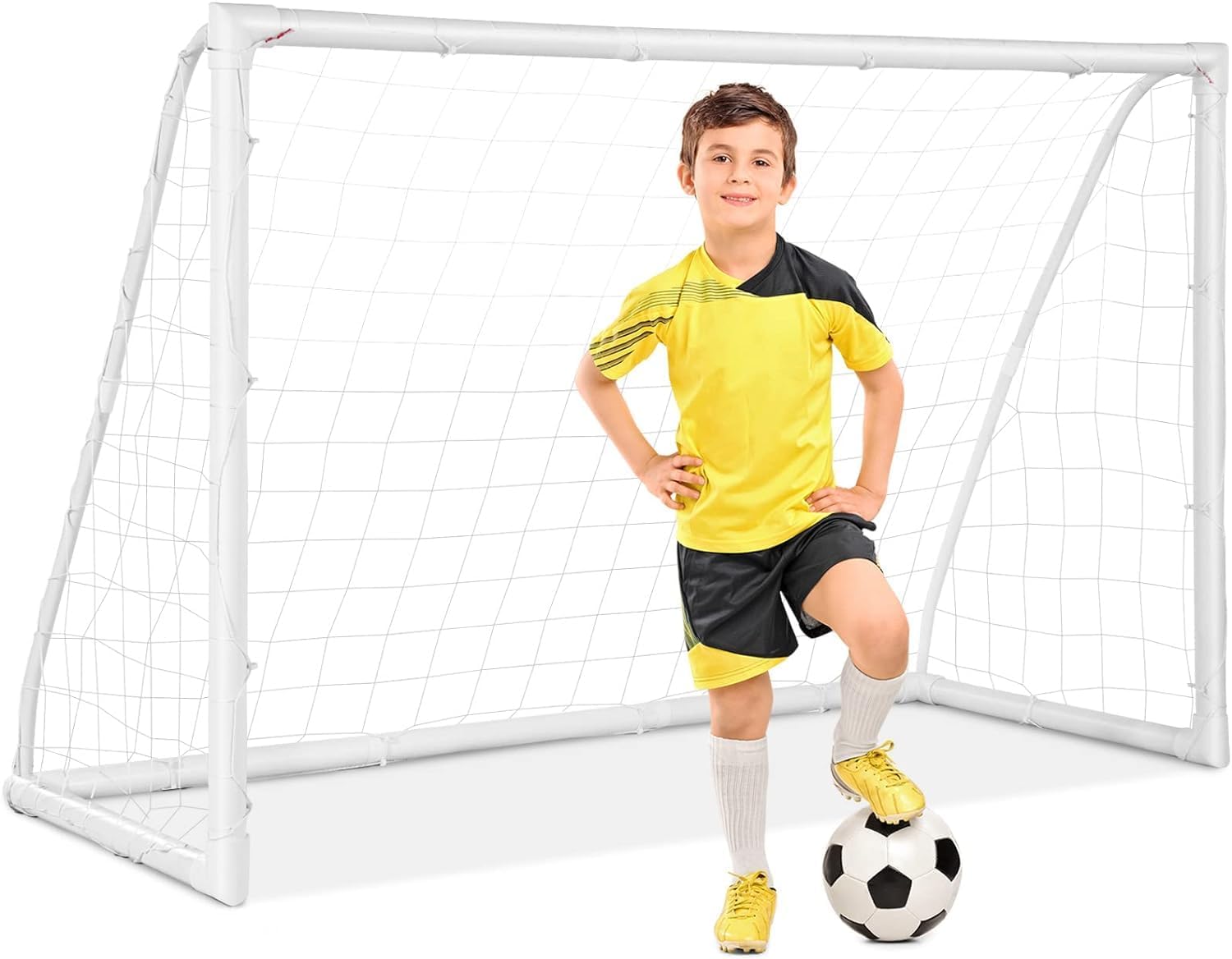 But De Football Enfant – Cage Pliable 44,7 X 25,2 X 31,8 Cm, Pour Jardin, Plage, Montage Rapide