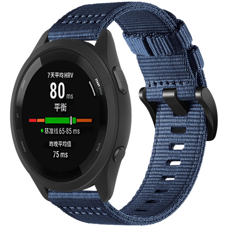 Cinturino Forerunner 735XT,Cinturino in Silicone Morbido Sportivo Compatibile con Garmin Forerunner 220/230/235/235 Lite/620/630/Approach S20/S5/S6 Nero-grigio