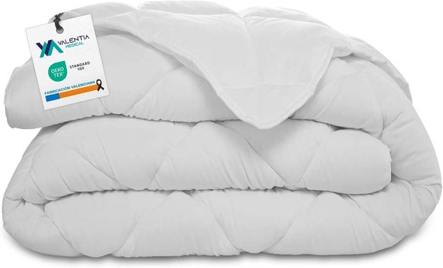 Edredón Nórdico para Cama 135/150-220x220 cm - Relleno Nórdico Invierno 300 gsm con Microfibra Suave Fabricado en España