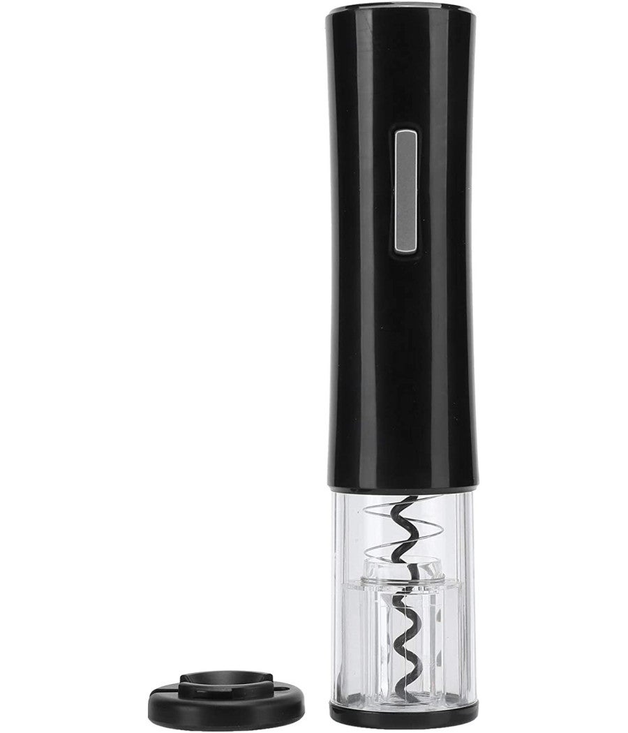 Trade Shop - Cavatappi Apribottiglie Apri Bottiglie Elettrico A Batterie Vino Opener Cutter - - 6