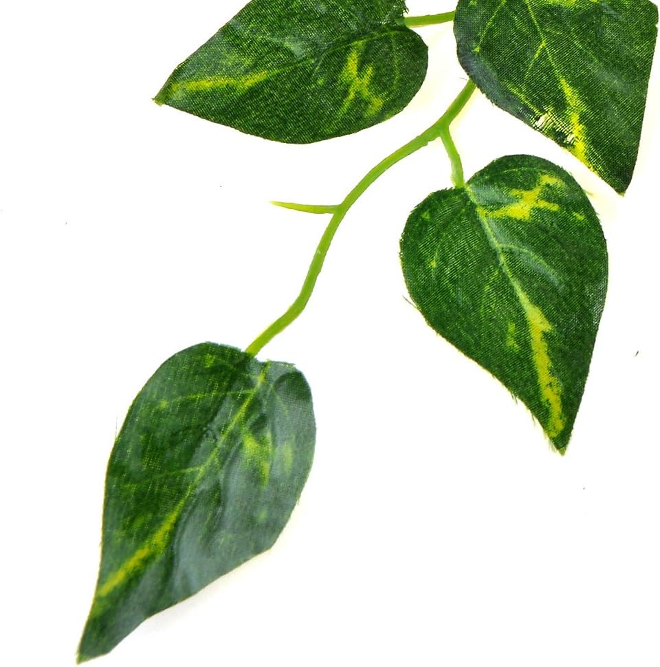 5 pièces de plantes suspendues artificielles, 90 cm de faux lierre suspendu feuilles vertes de Scindapsus pour la décoration - 3