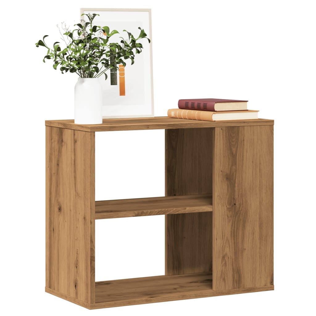 Roomfitters Credenza Stile Mid-Century Modern 145 Cm – Mobile TV Con 3 Ante E Intaglio Geometrico, Legno Di Pioppo, Colore Naturale Con Gambe Nere