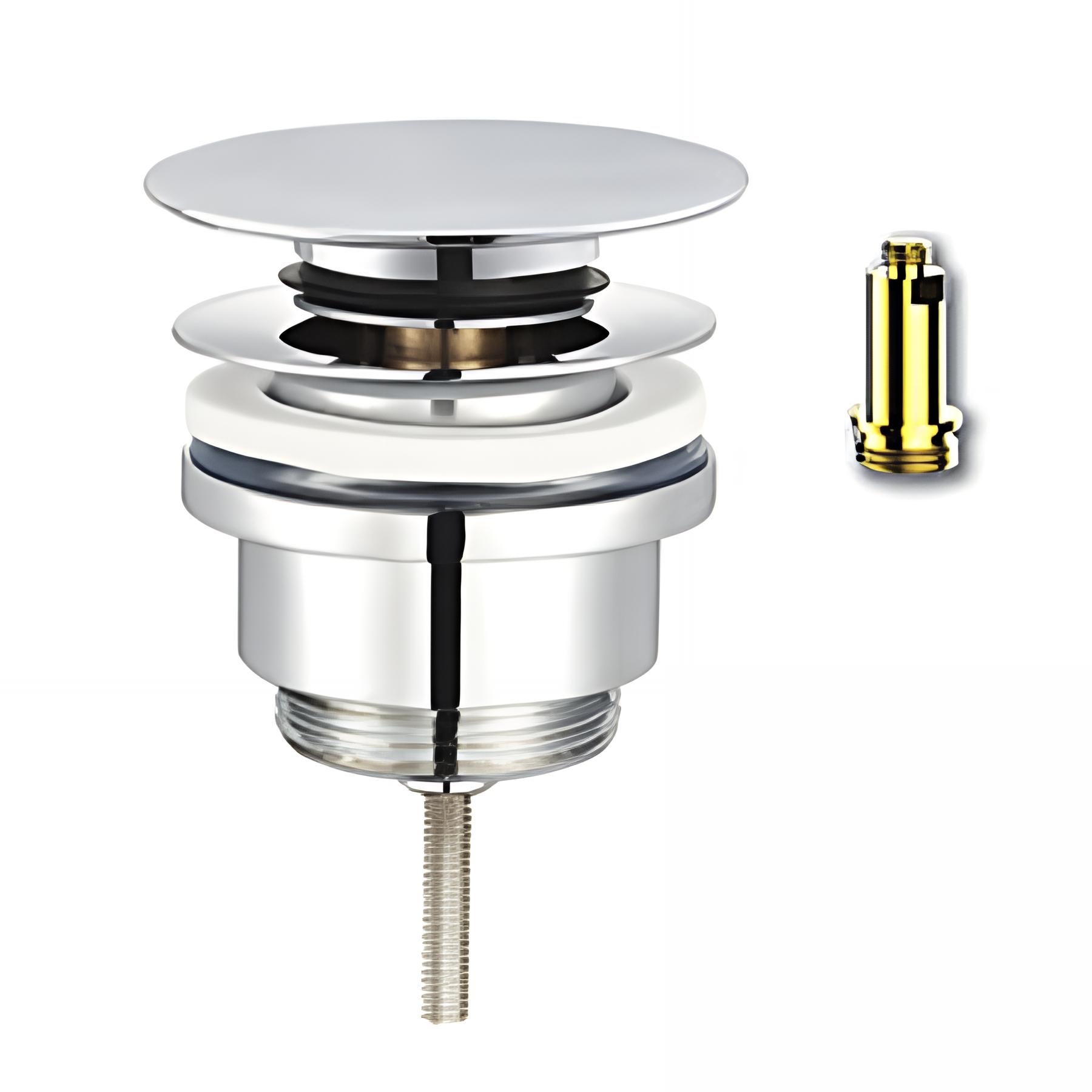 KOHLER K 7124 A Cp Évacuation Clic Clic, Chrome Poli