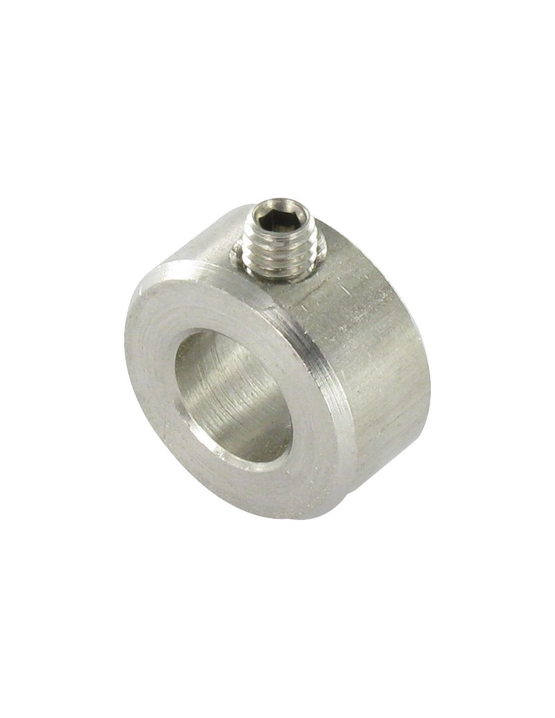 Bague En Aluminium Divisée - Diamètre Intérieur 40 Mm Avec Vis De Serrage