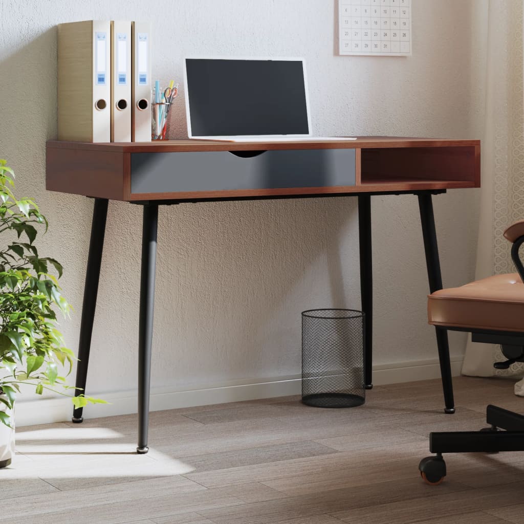 Hudson Bureau Informatique Avec Tiroir Et Porte Table Pc Et Meuble De Rangement H 72 X L 100 X P 44 Cm Gris 3331705 Hudson Bureau Informatique Avec Tiroir Et Porte Table Pc Et Meuble De Rangement H 72 X L 100 X P 44 Cm Gris 3331705