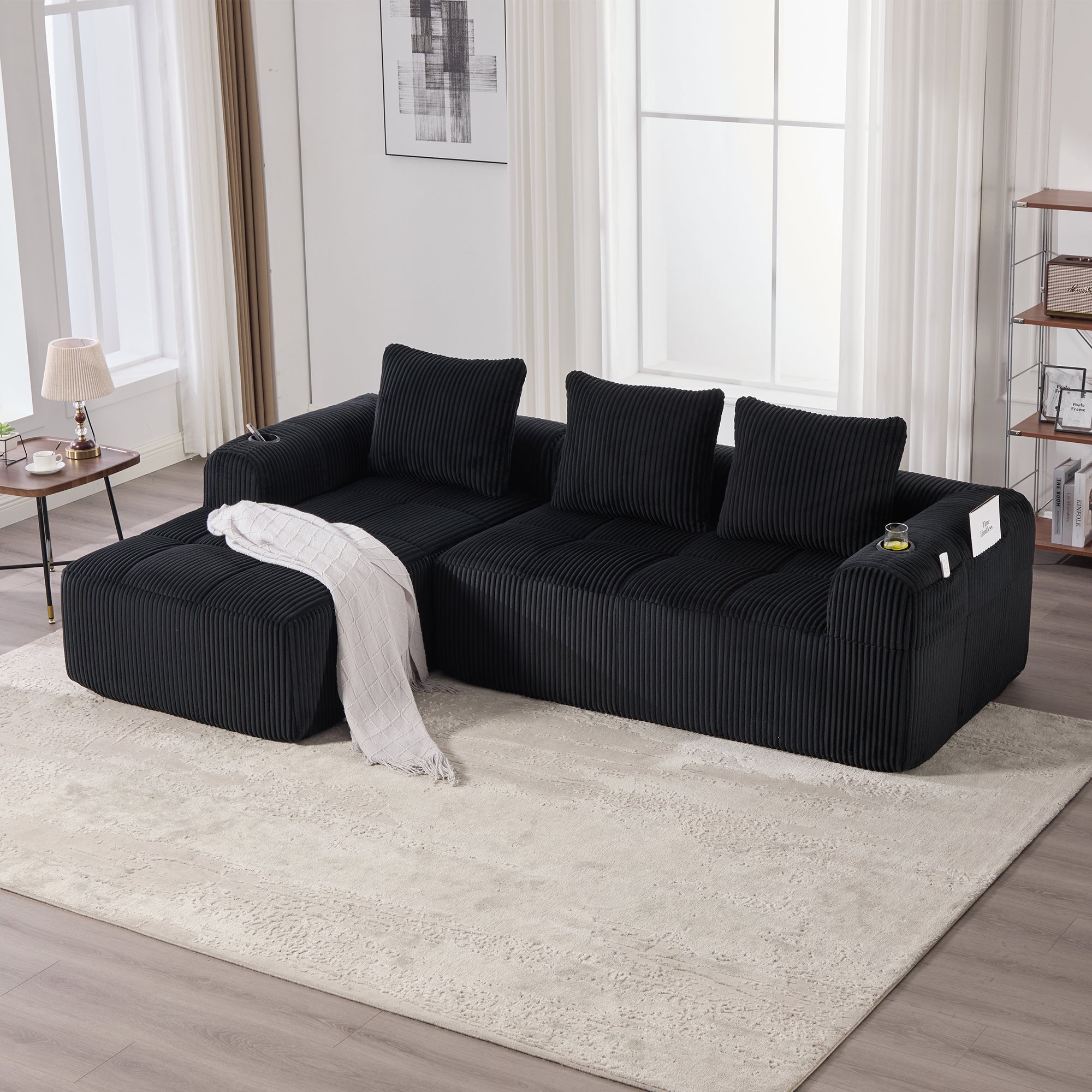 Cuscino Per Sedia Con Schienale Alto 114x55 Cm – Impermeabile, Imbottitura In Schiuma Ad Alto Rimbalzo, Per Esterno E Giardino, Blu Acqua