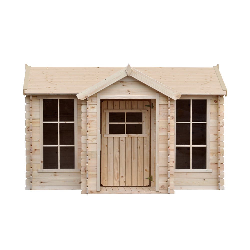 Maison en bois pour enfants - Maison de jeux pour l'extérieur 241x187xH151cm/2.63m2 - Timbela M520 - 7