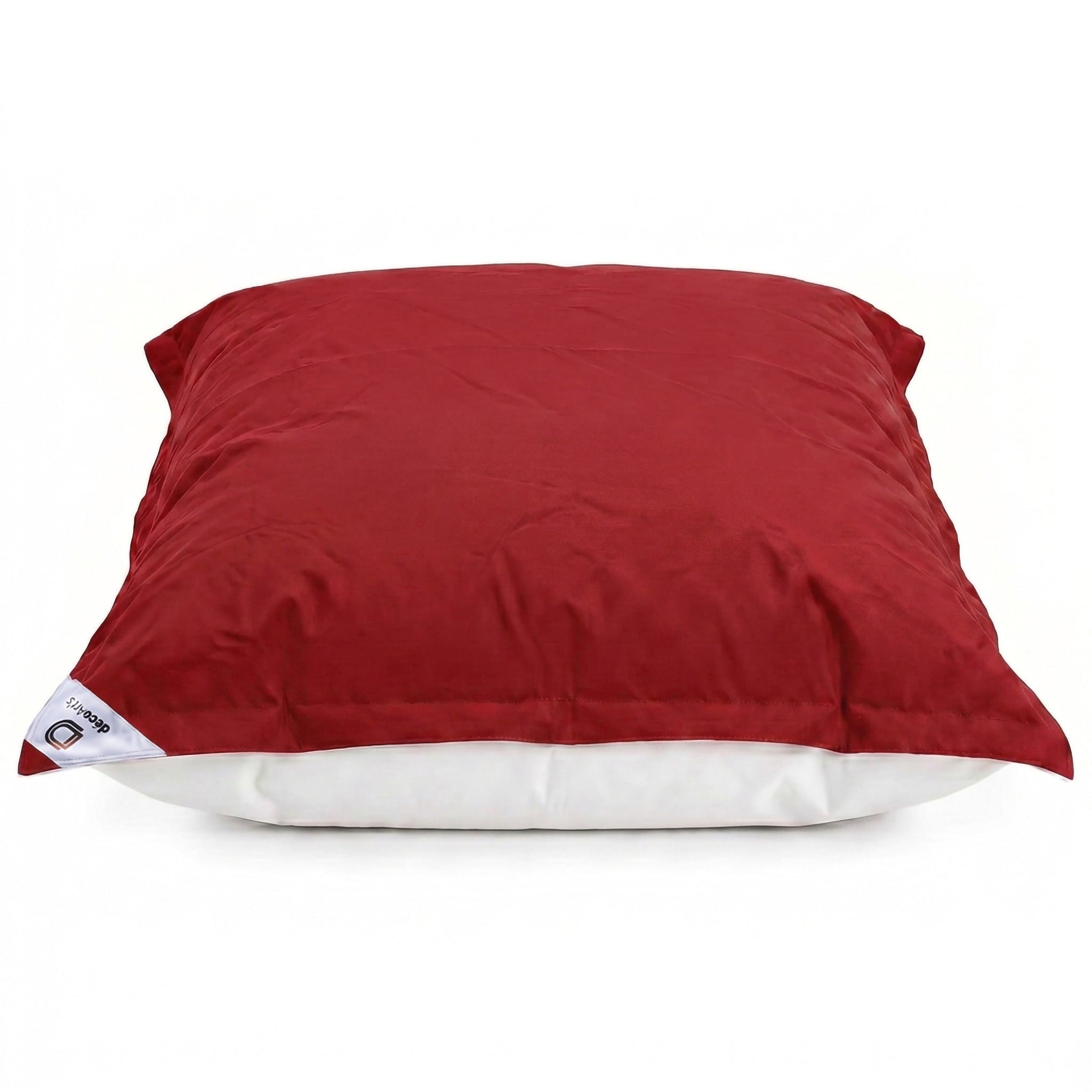 Housse pour Pouf Géant XXL 180x140cm Flottant pour Piscine - Rouge piment - 4