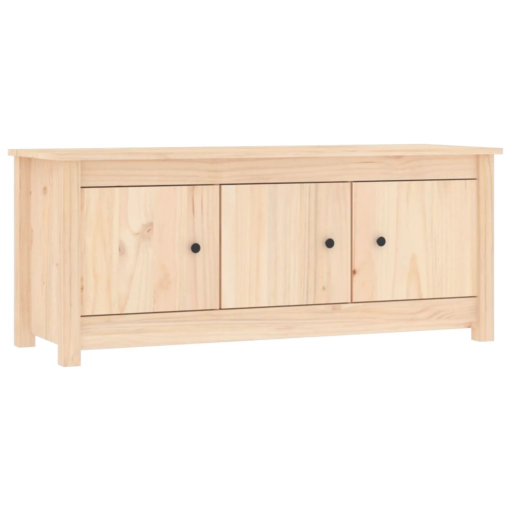Armoire chaussures Gris 110x38x45,5 cm Bois de pin massif