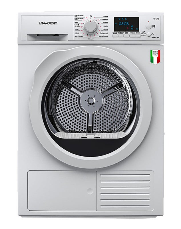 Sangiorgio Sdr8p Secadora Independiente Carga Frontal 8 Kg A++ Blanco , Leroy Merlin