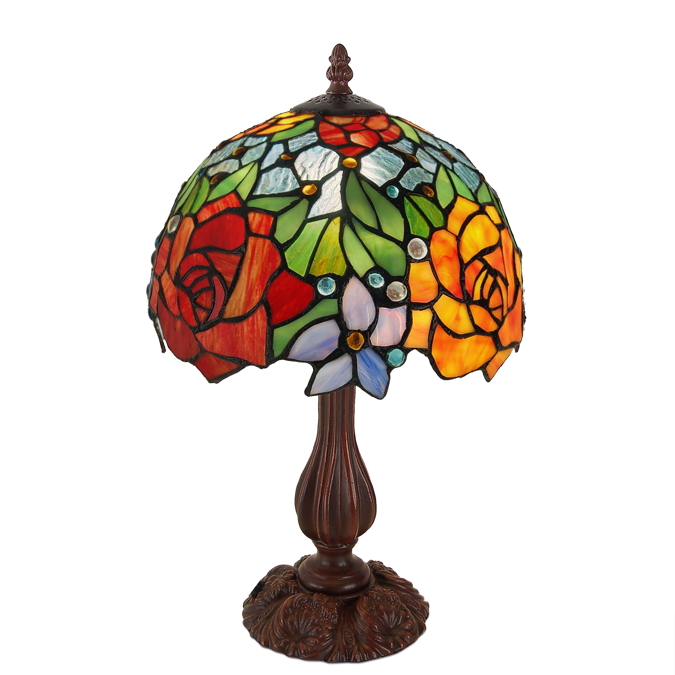 Trade Shop - Lampada Da Tavolo Lume Abat Jour Comodino Comò Arredo