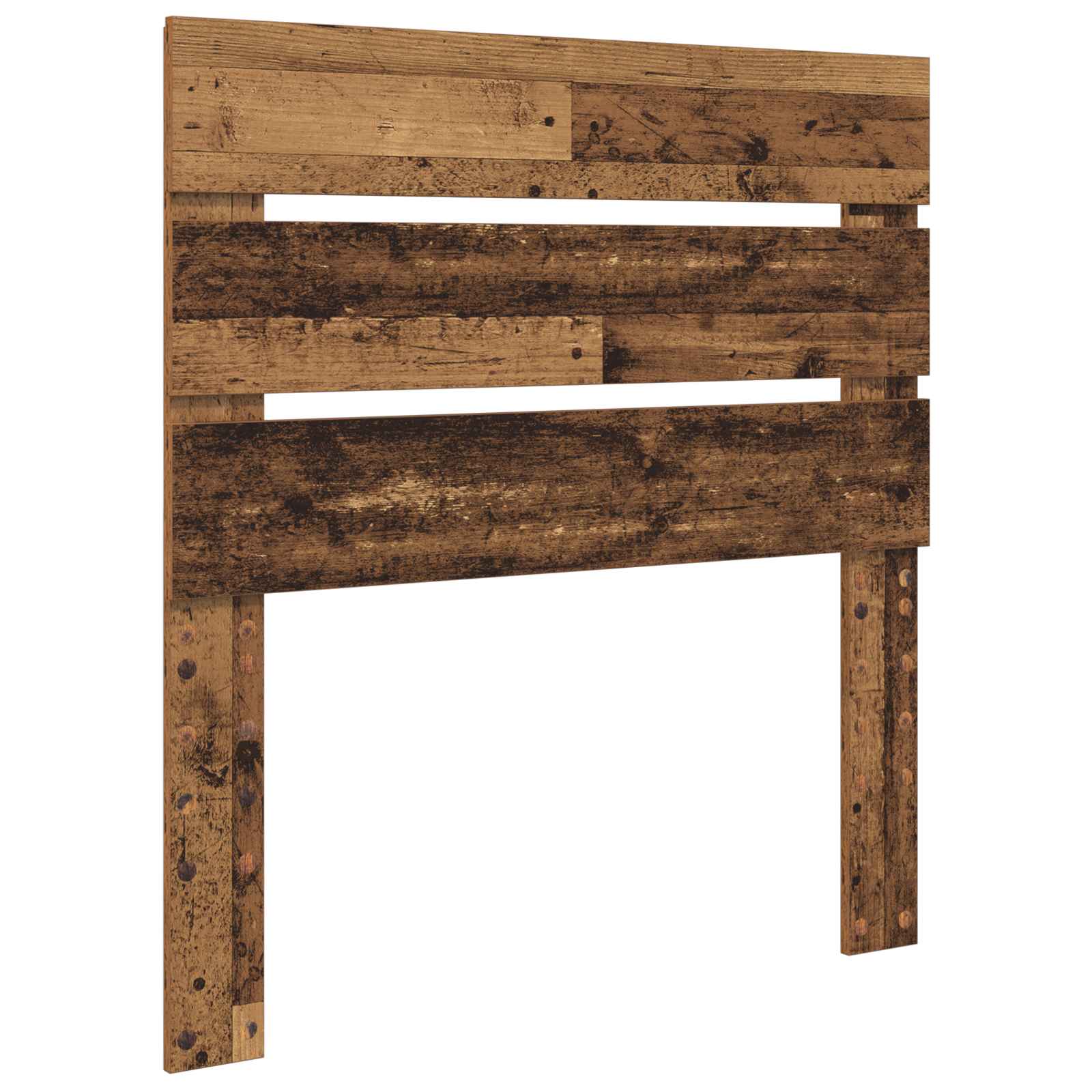 Cadre de lit bois ancien 75 x 190 cm en bois de pin massif - 6