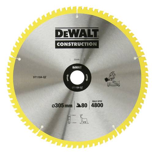 DeWalt Lame De Scie Circulaire PCD 4 Dents 160x20mm – Coupe Précise, Longue Durabilité, Pour Matériaux Abrasifs – Fabriqué En Allemagne