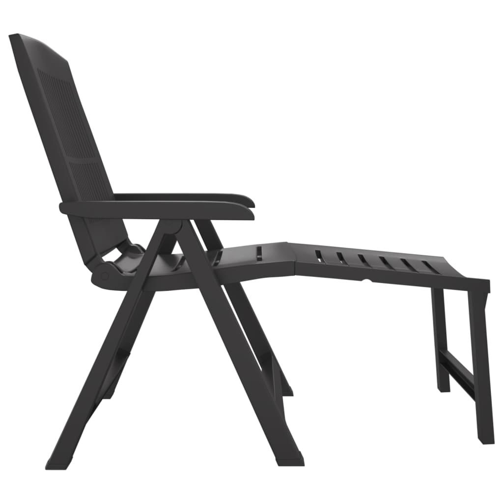 Bain de soleil en plastique gris anthracite – ComfortXL - 4