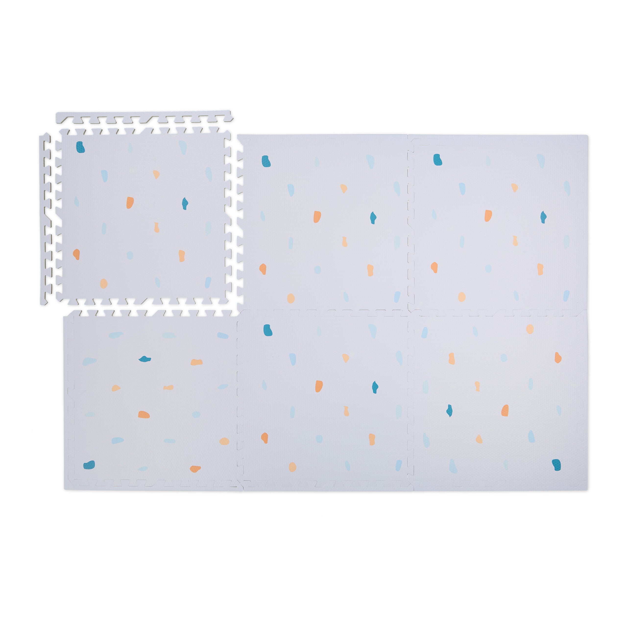 Tapis Pour Enfants Papillon Crème - Doux, Antidérapant, Sans Substances Nocives | Pour Chambre D'enfant