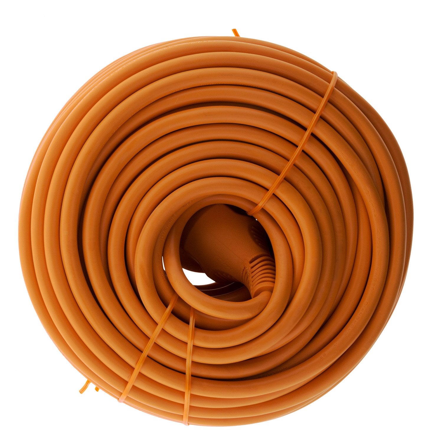 Multiprise ZENITECH jardin 16A 25m H05VV-F 3G1.5 orange - 2