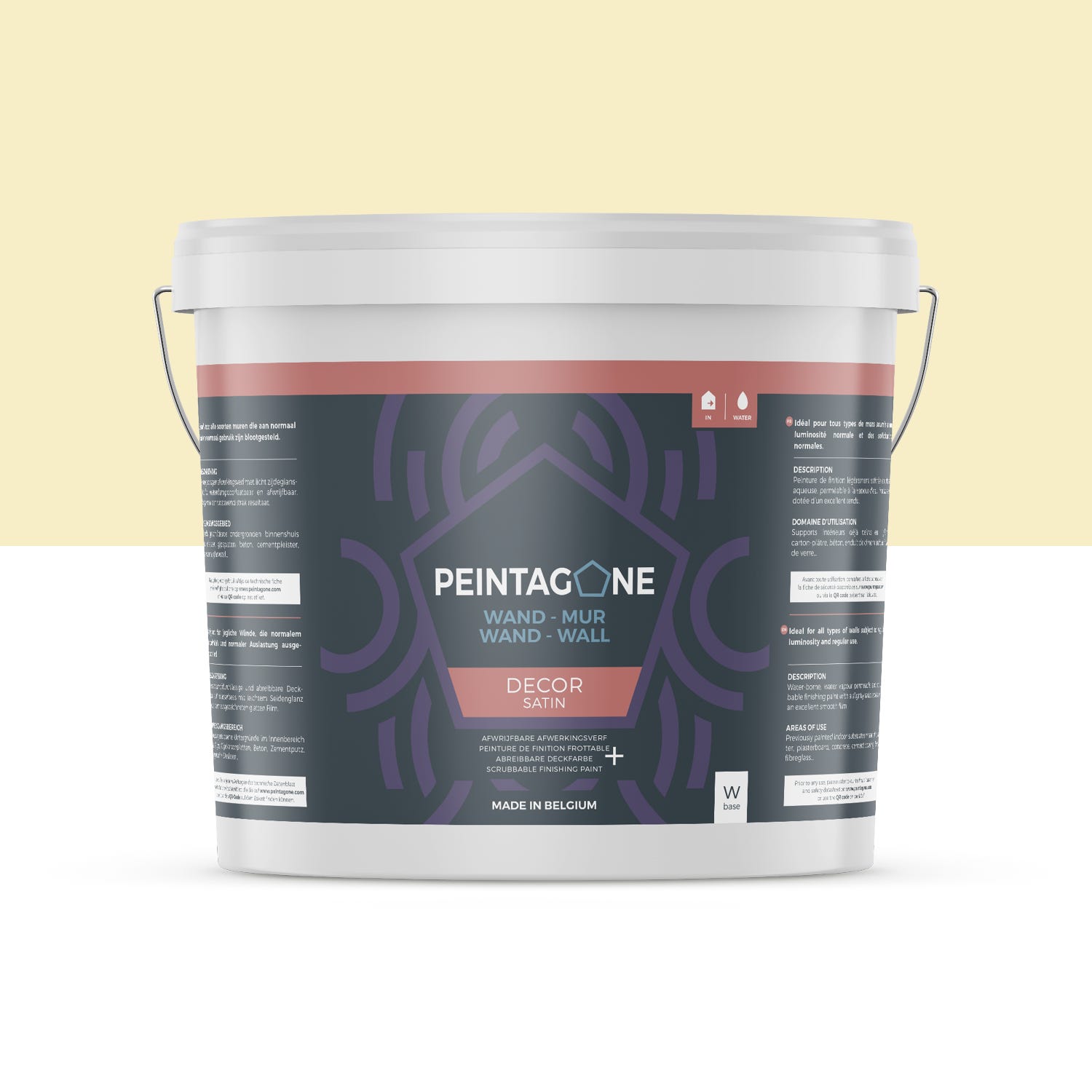 Peinture Lavable SAN MARCO Combat 6000 - Moule Intérieur Blanc Mat, 5/15 L, Anti-moisissure