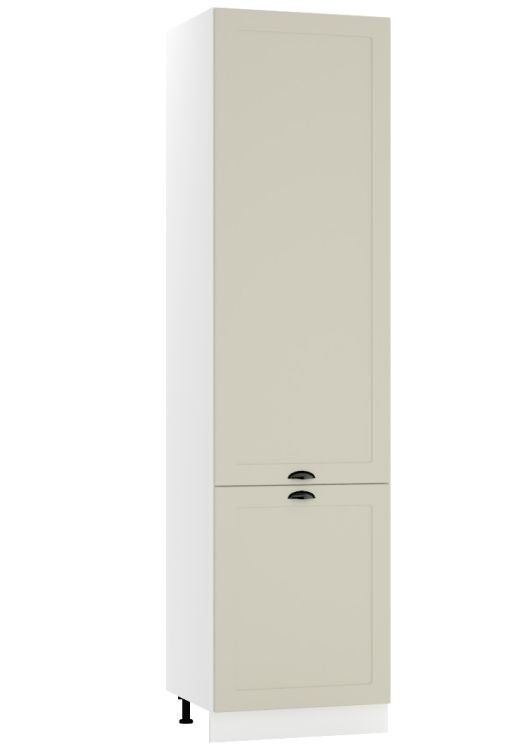 Szafka pod zabudowę lodówki 60 ADELE D60 LO P/L 2333 beżowy mat
