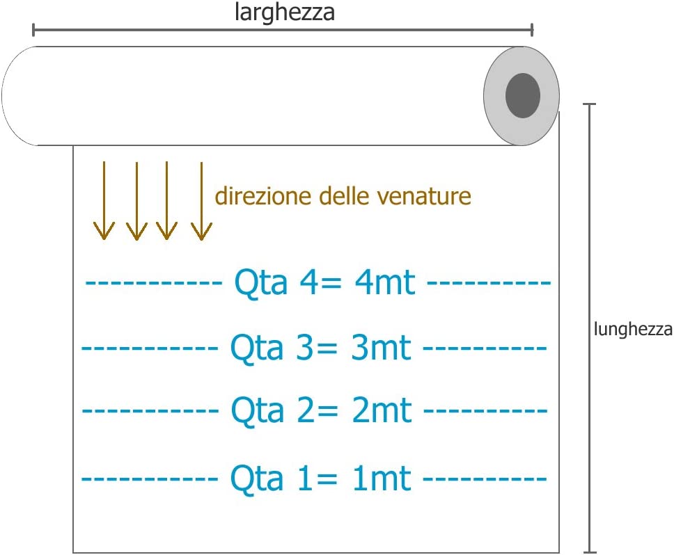 Artesive WD-004 Film Adhésif Chêne Clair Mat largeur. 60 cm en vinyle effet bois pour intérieur AU MÈTRE LINÉAIRE - 4