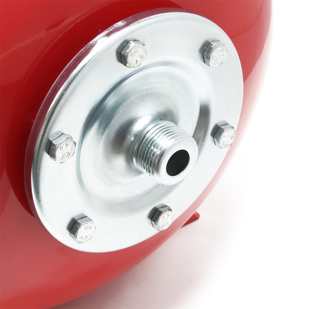 Wiltec Réservoir pression à vessie – 50 Litres – 510 x 370 mm – en Acier – Version horizontale – Surpresseur pour la surpression eau domestique – R... - 3