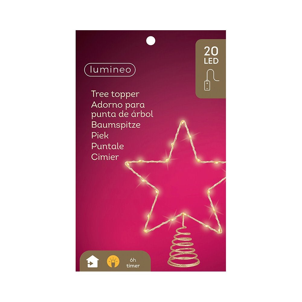 Étoile Lumineuse De Noël Grande à Suspendre - Tube Lumineux 90 LED 8 Jeux Pour Décorations