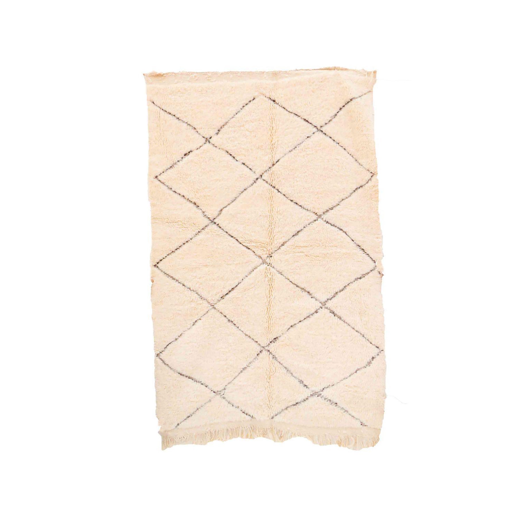 Tapis marocain en laine berbère 153 x 97cm