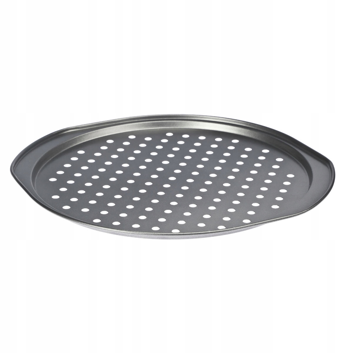 BLACHA FORMA TACA DO PIECZENIA PIZZY OKRĄGŁA 31 cm BLASZKA PERFOROWANA