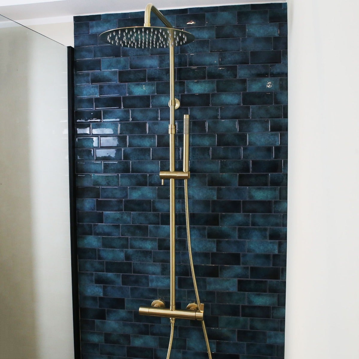 Delice II colonne de douche mécanique or brossé 300 - 2