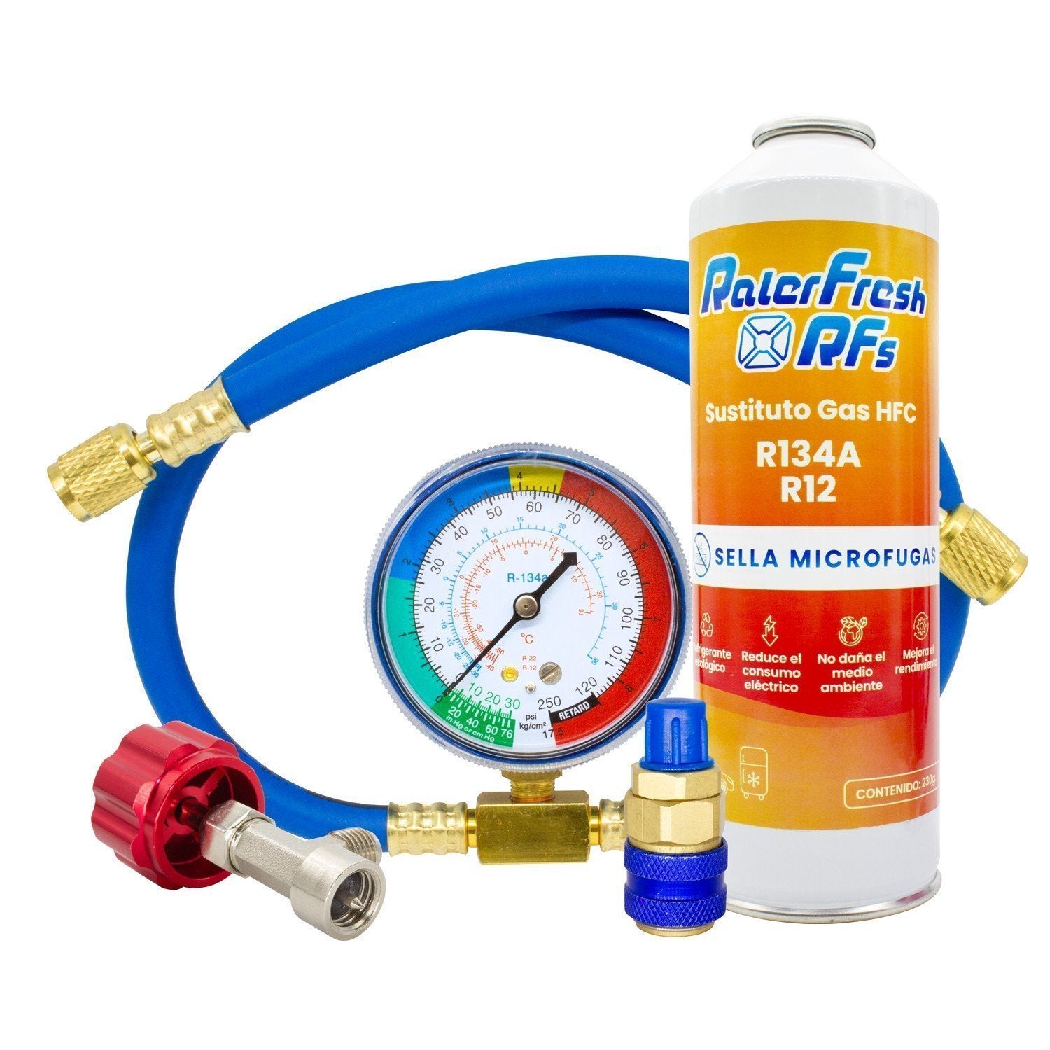 Gas Refrigerante Ralerfresh RFs para aire acondicionado coche o nevera ...