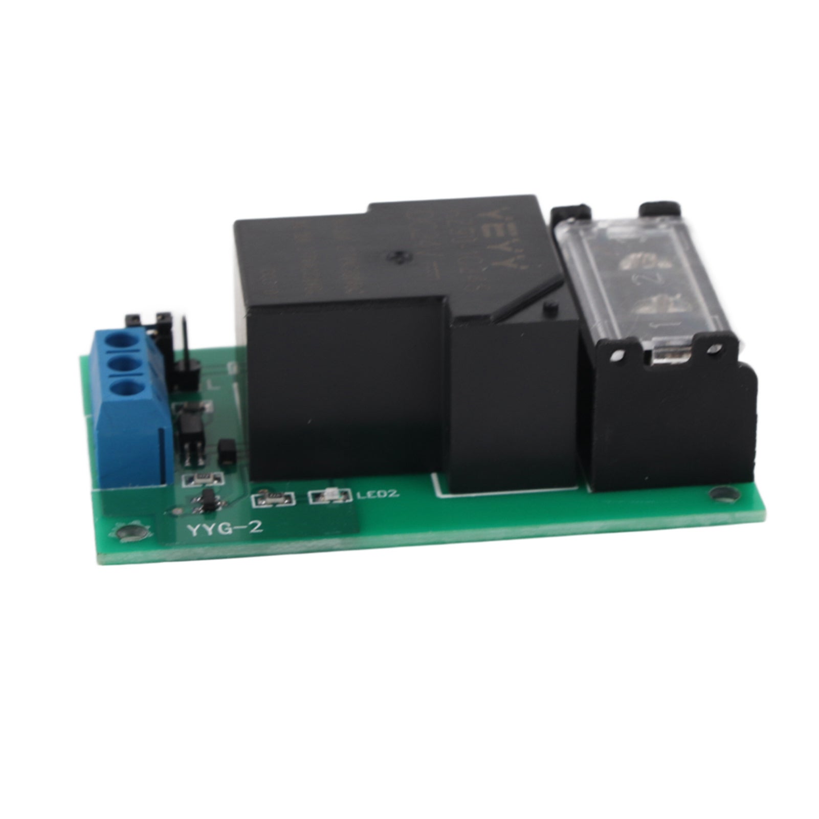 Modulo relè di isolamento optoaccoppiatore unidirezionale ad alta potenza YYG-2 DC24V da 30 A con trigger di livello alto/basso - 7