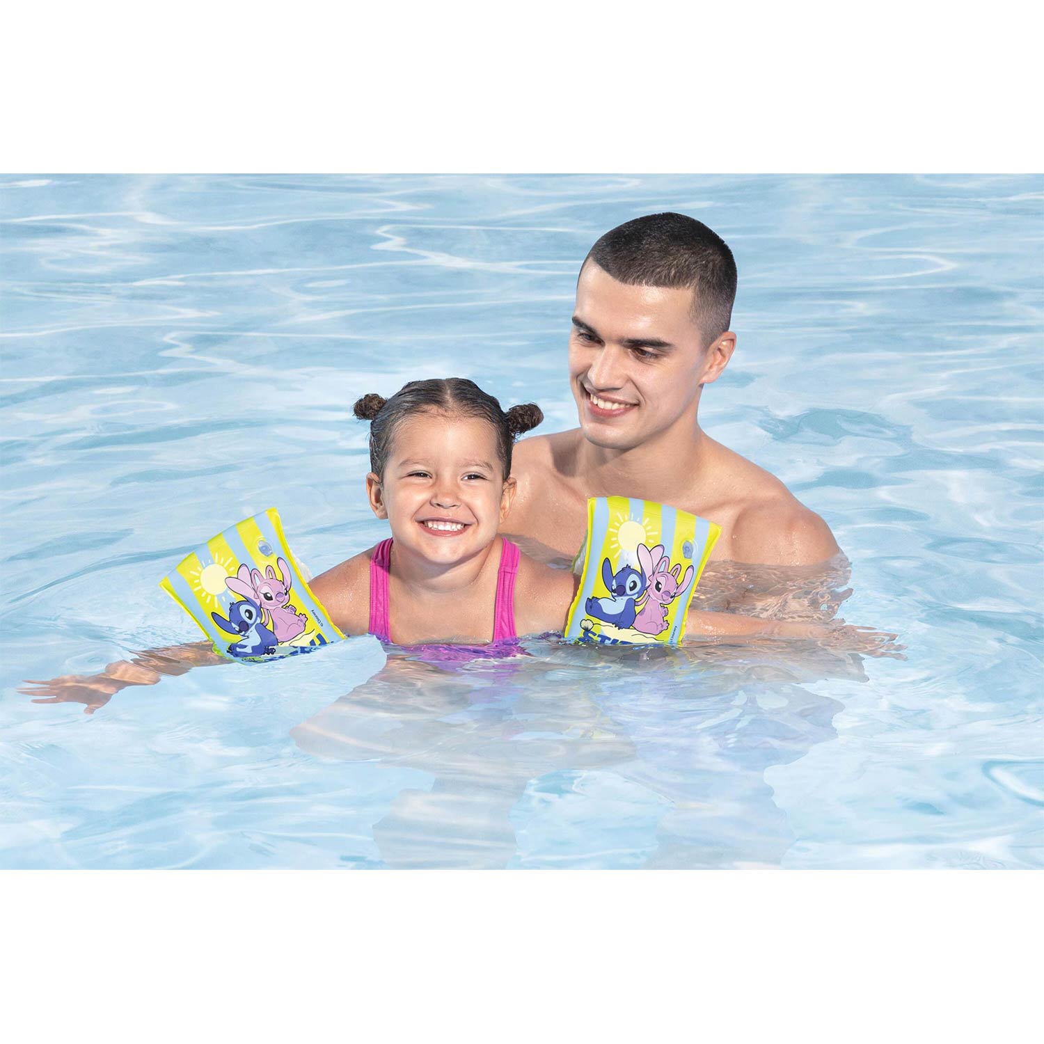 Dmuchane rękawki do pływania Bestway 9104S pływaczki Disney Lilo i Stitch - 8