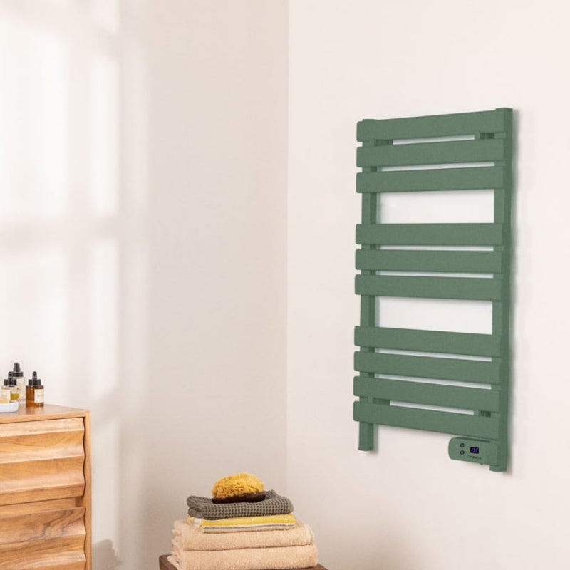 WARM TOWEL - Elektryczny wieszak na ręczniki podłogowy lub ścienny 500W