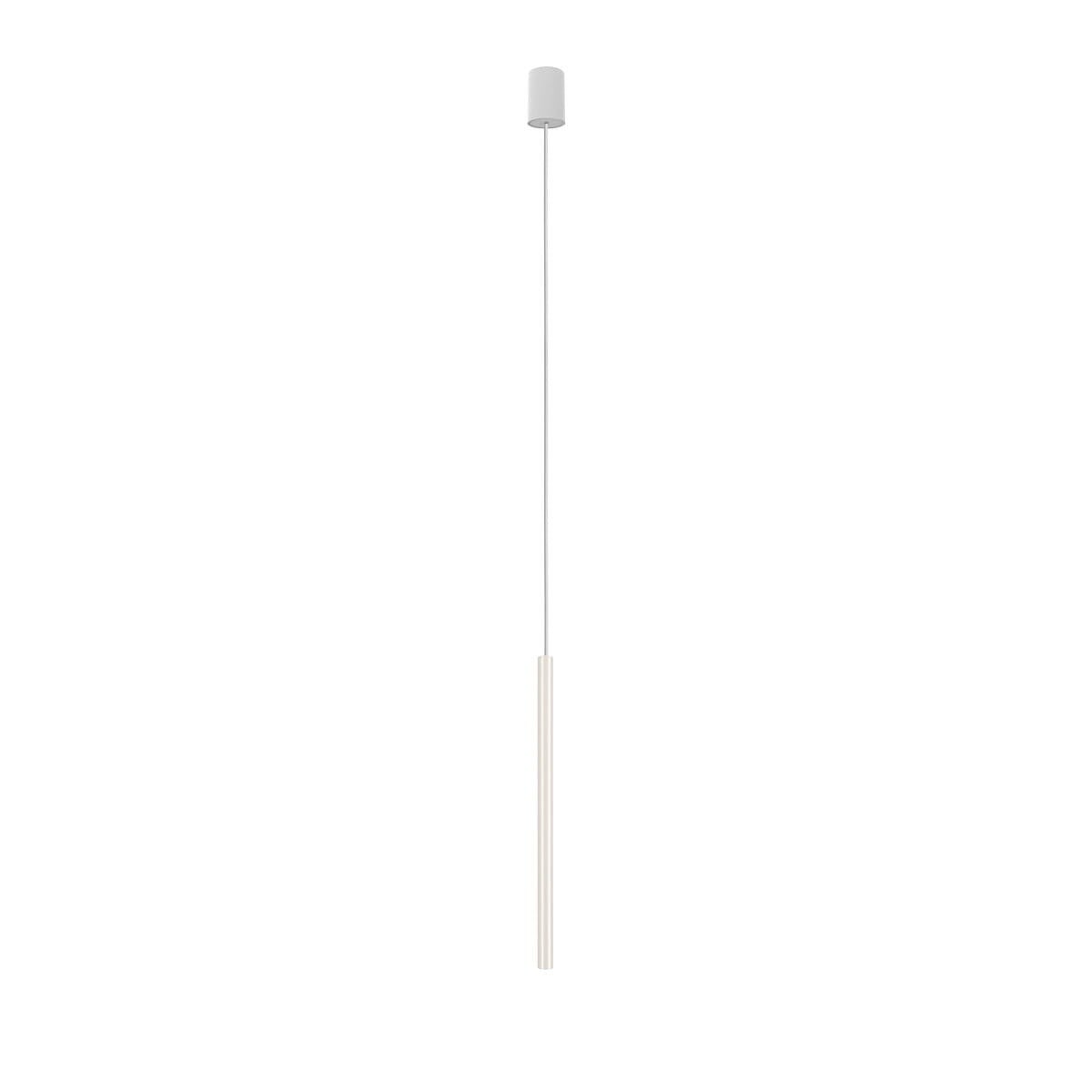 Lampa wisząca Laser biała 1xG9x10W wym: 130 x 2 x 2 cm metal Nowodvorski Lighting