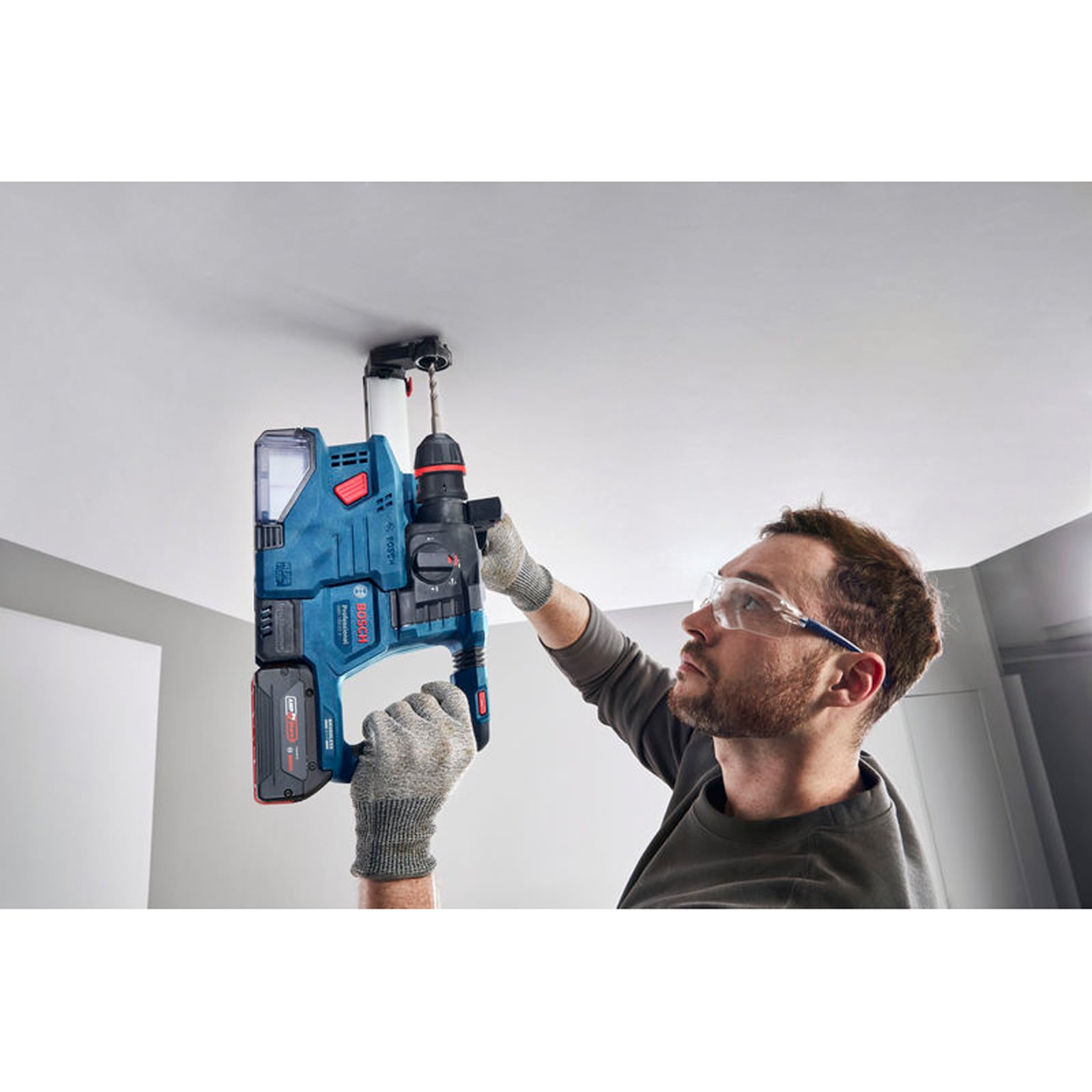 Bosch Akumulatorowa Młotowiertarka z ONECHUCK GBH 18V-22 X Solo - 0611924100 - 2
