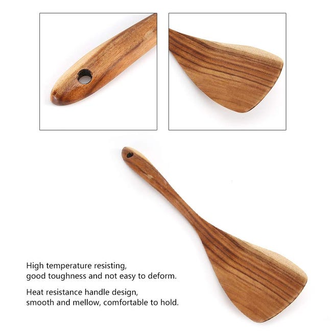 Set di Utensili da Cucina Utensili Cucina Cucchiai di Legno Wok Utensili Spatole per La Cottura Cucchiai di Legno Utensili da Cucina Spatola di Legno D Set di Utensili da Cucina Utensili Cucina Cucchiai di Legno Wok Utensili Spatole per La Cottura Cucchiai di Legno Utensili da Cucina Spatola di Legno D