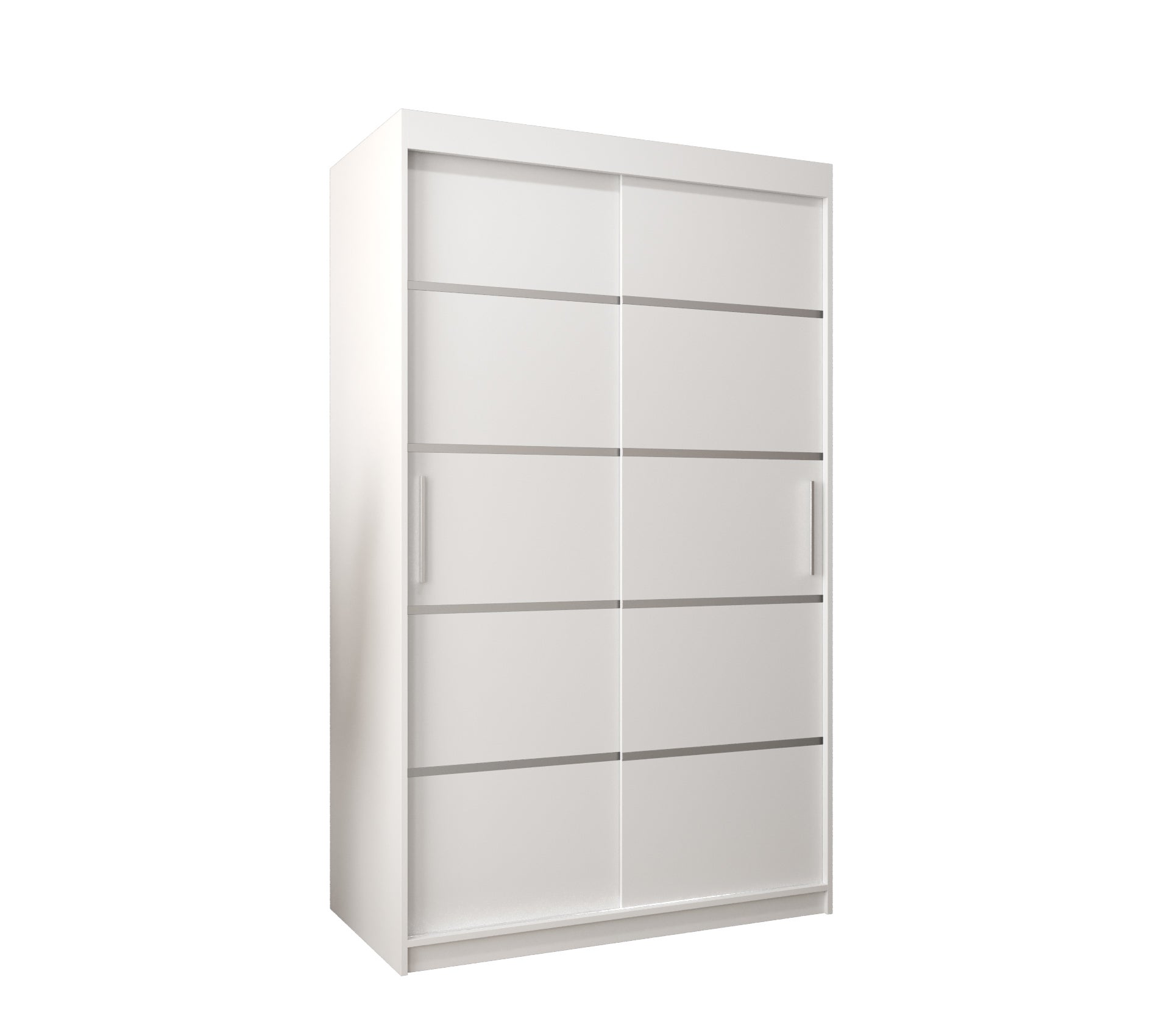 Szafa przesuwna garderoba Verona 1 120 x 62 x 200 cm Biały - Abiks Meble