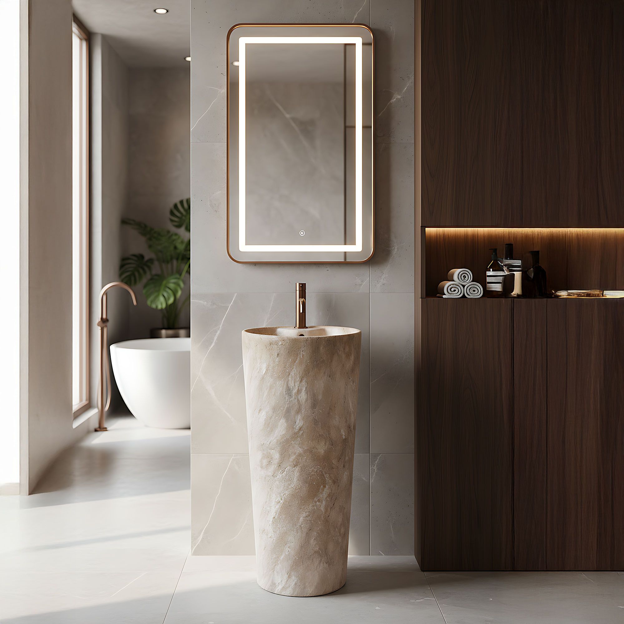 VASQUE AUTOPORTANTE REA BLANKA SAVANA MATT BEIGE - 5