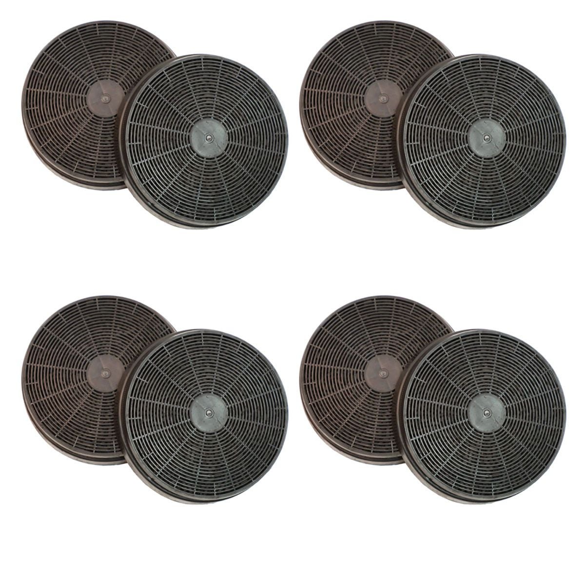 Pack De 2 Filtres à Charbon 175x34 Mm - Compatible Brandt, Rosières, Candy Et Autres Marques De Hottes
