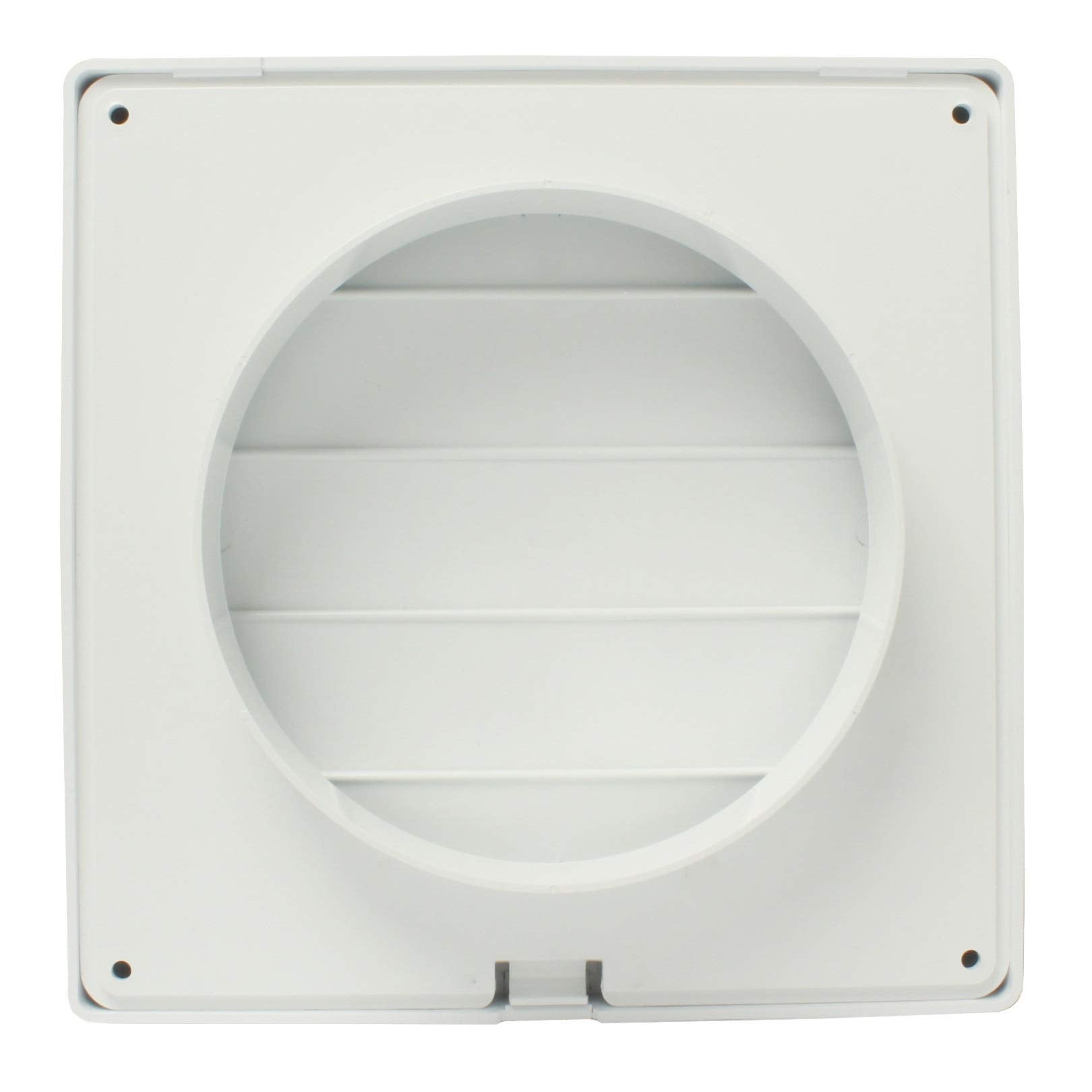 MKK Lamelle griglia di Ventilazione Mobile, Bianco, Ø 120 mm - 2