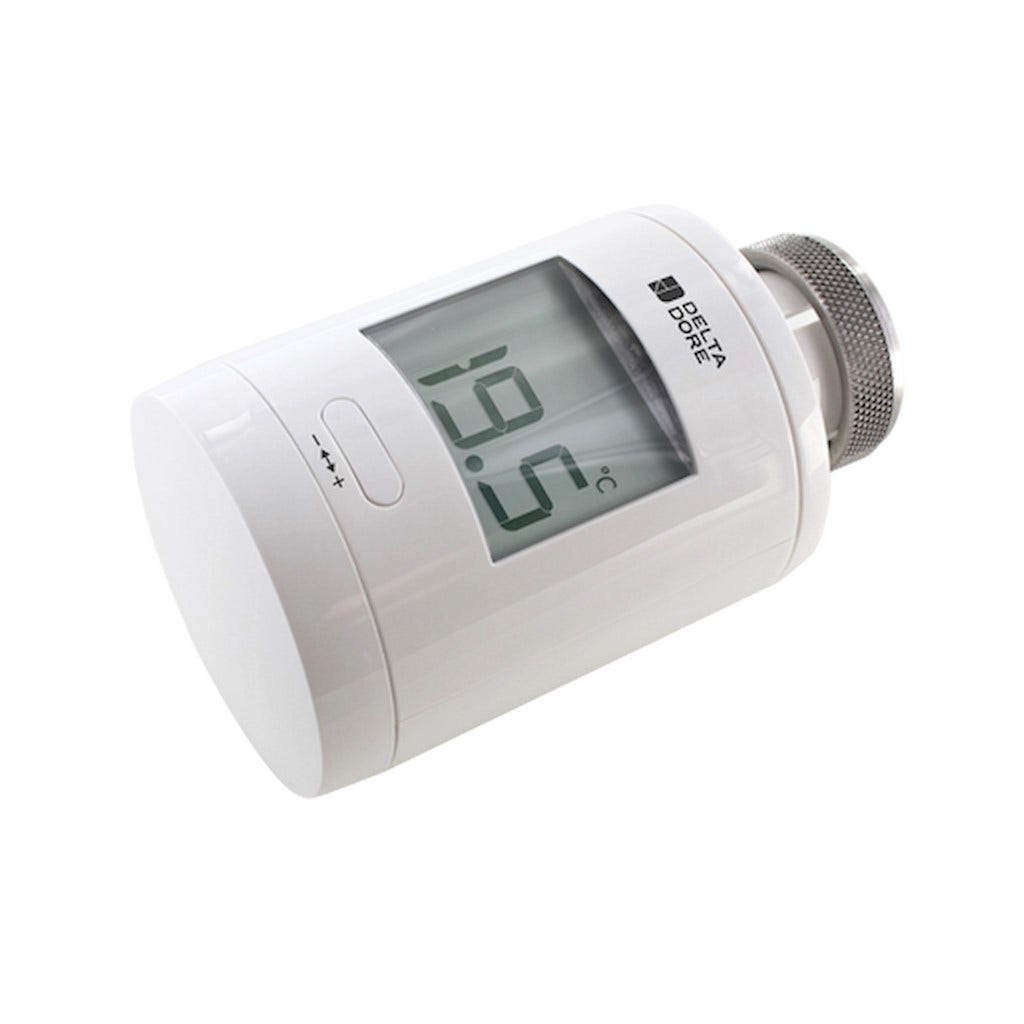 Delta Dore - Tête thermostatique intelligente TRV 1.0 - 6050648 - 2