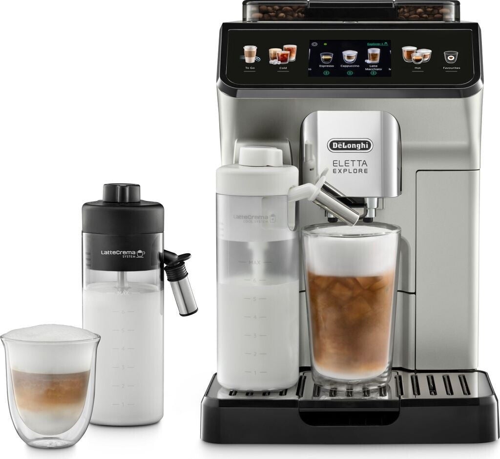 Cafetera Espresso Superautomática DeLonghi Eletta Explore 1,8 L 19 Bares con molinillo integrado - Imagen 2