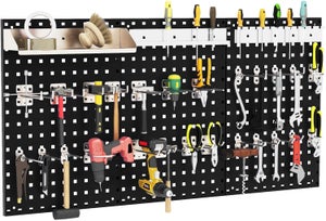 Pannello Portautensili Forato 1000x500 Mm - Organizza La Tua Officina