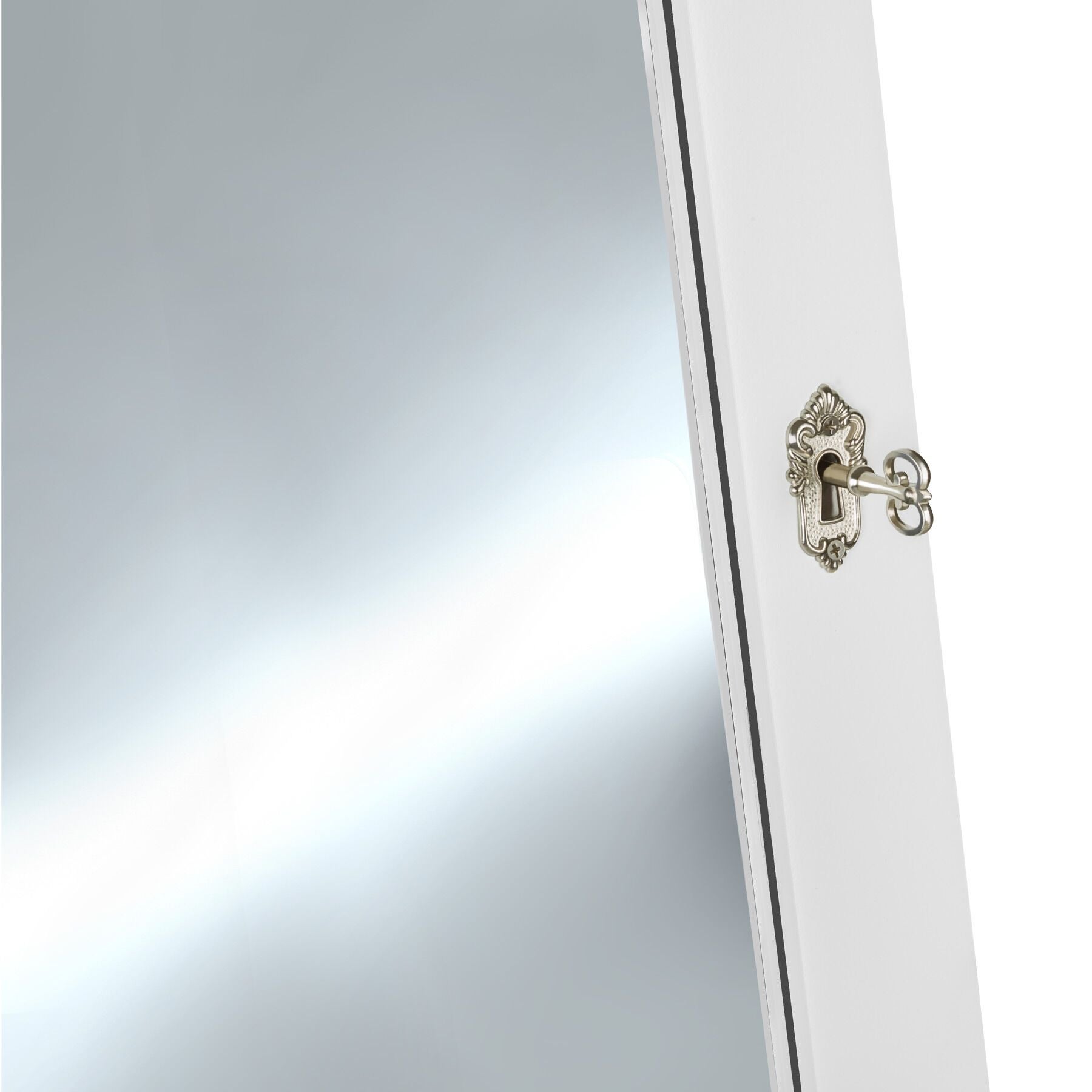 TECTAKE espejo joyero con espejo de cuerpo completo - 5